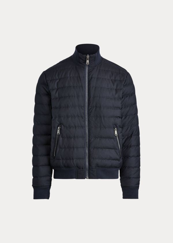 Men's Polo Ralph Lauren Reversible Down Jacket | 467319TEP